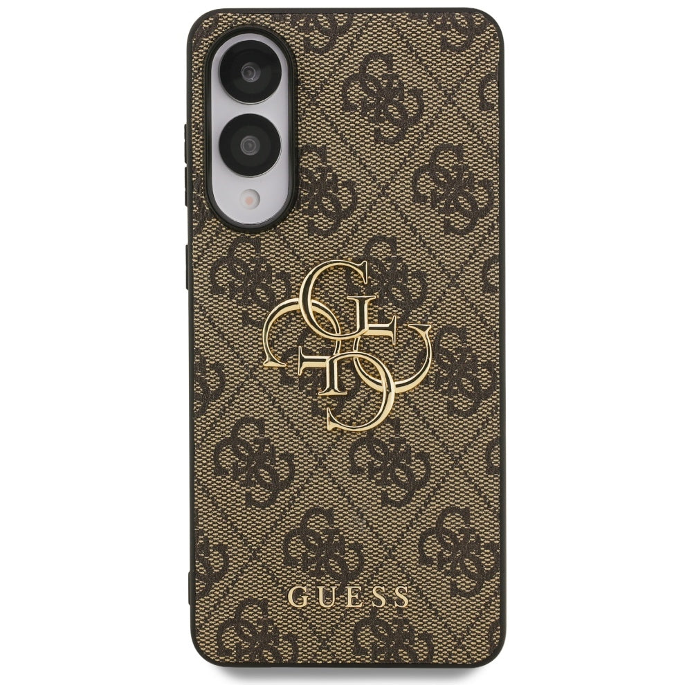 Case for Samsung Galaxy S25 Edge S937, Guess, Big 4G Logo Classic, Brown