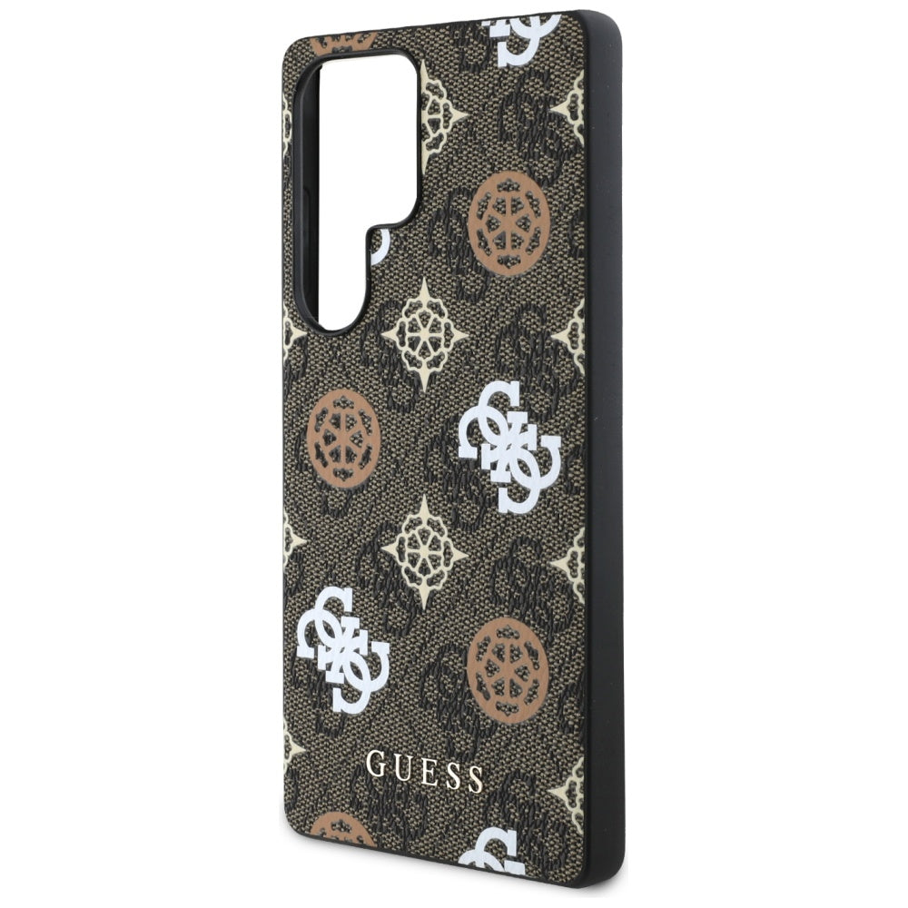 Case for Samsung Galaxy S25 Ultra S938, Guess, 4G Peony, Brown
