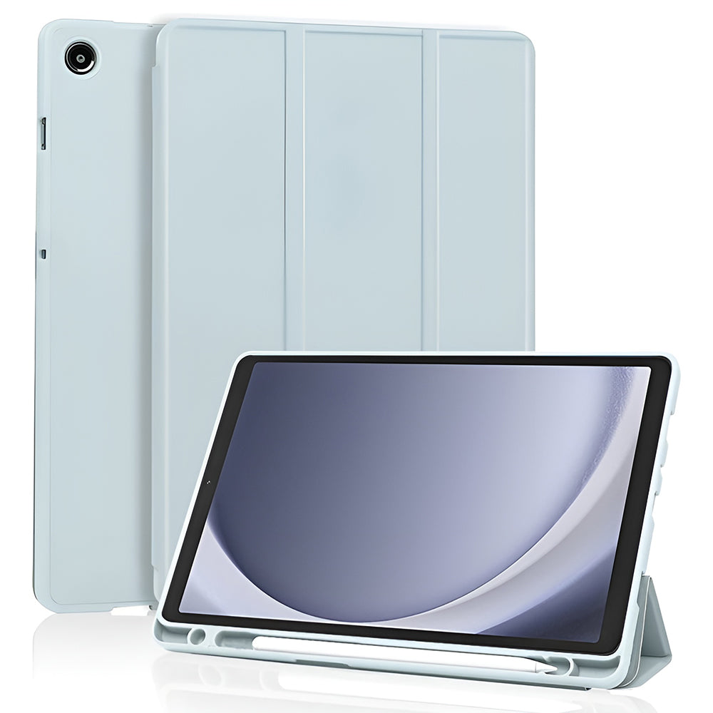 Case for Samsung Galaxy Tab A11 / Tab A9, Techsuit, Flex Trifold New Model, Blue