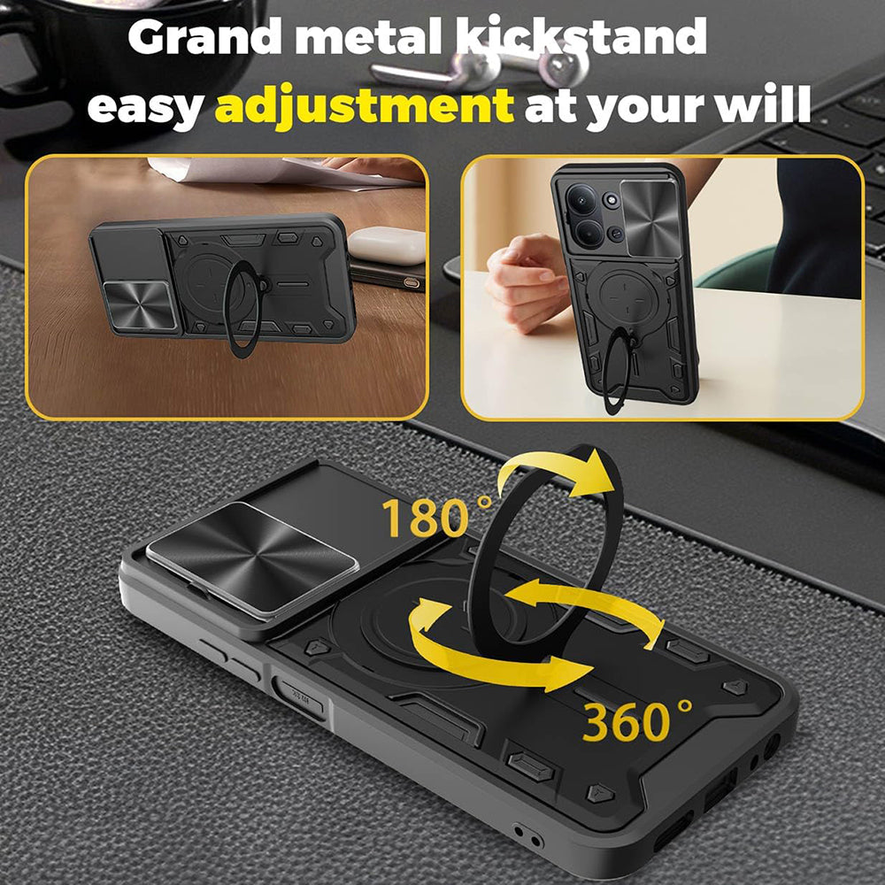 Case for Xiaomi 15T Pro, Techsuit, CamGuard Pro, Black
