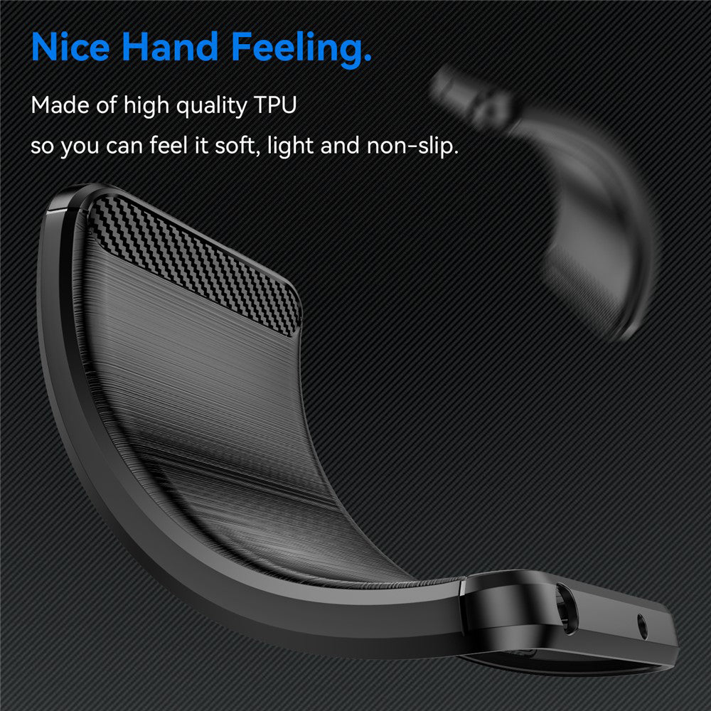 Case for Xiaomi 17 Ultra, Techsuit, Carbon, Black
