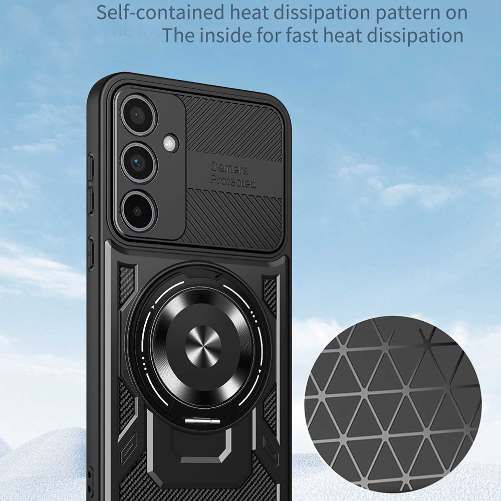 Case for Xiaomi Poco M8 Pro / Redmi Note 15 Pro+ 5G, Techsuit, RuggedCam, Blue