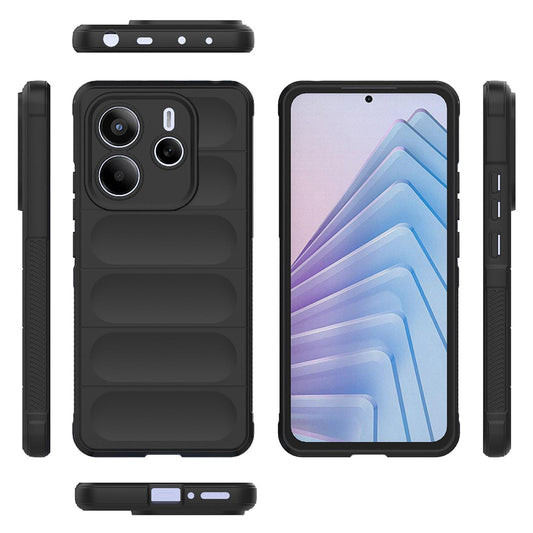 Case for Xiaomi Redmi Note 14 5G, Techsuit, Magic Shield, Black