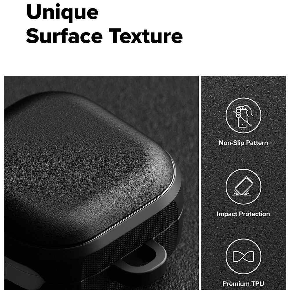 Ringke Onyx Magnetic Case for Samsung Galaxy Buds4 / Buds4 Pro, Black