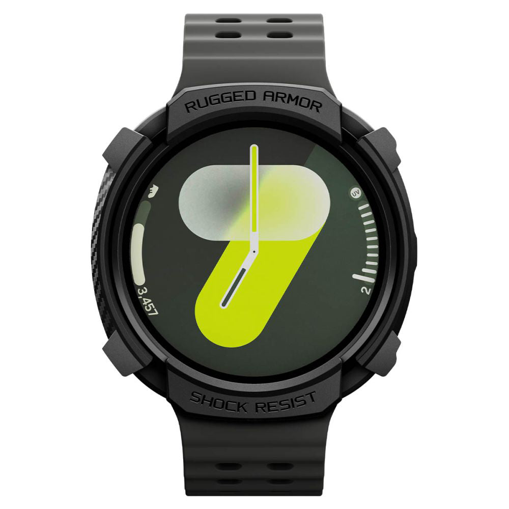 Spigen Rugged Armor Case for Samsung Galaxy Watch9 / Watch8 40mm, Black ACS10004