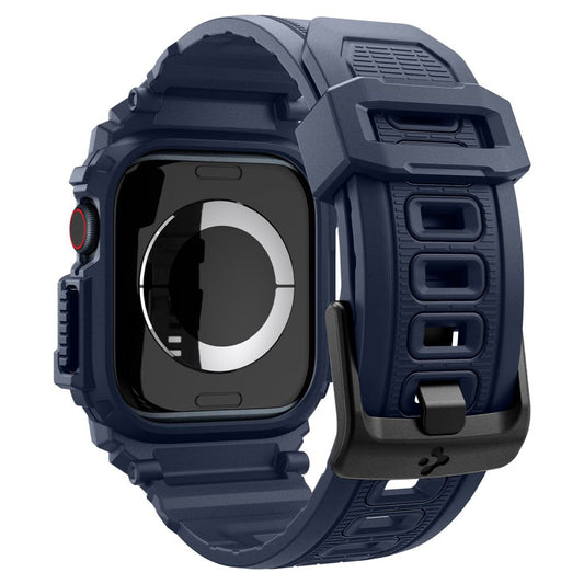 Spigen Rugged Armor Pro Case for Apple Watch Series 10 46mm, Navy Blue