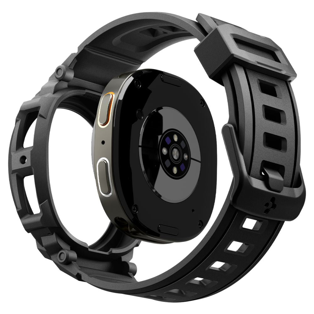 Spigen Rugged Armor Pro Case for Samsung Galaxy Watch9 / Watch8 44mm, Black ACS10007
