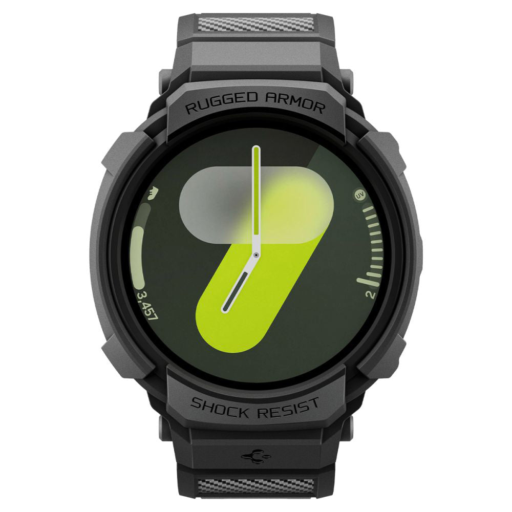 Spigen Rugged Armor Pro Case for Samsung Galaxy Watch9 / Watch8 44mm, Black ACS10007