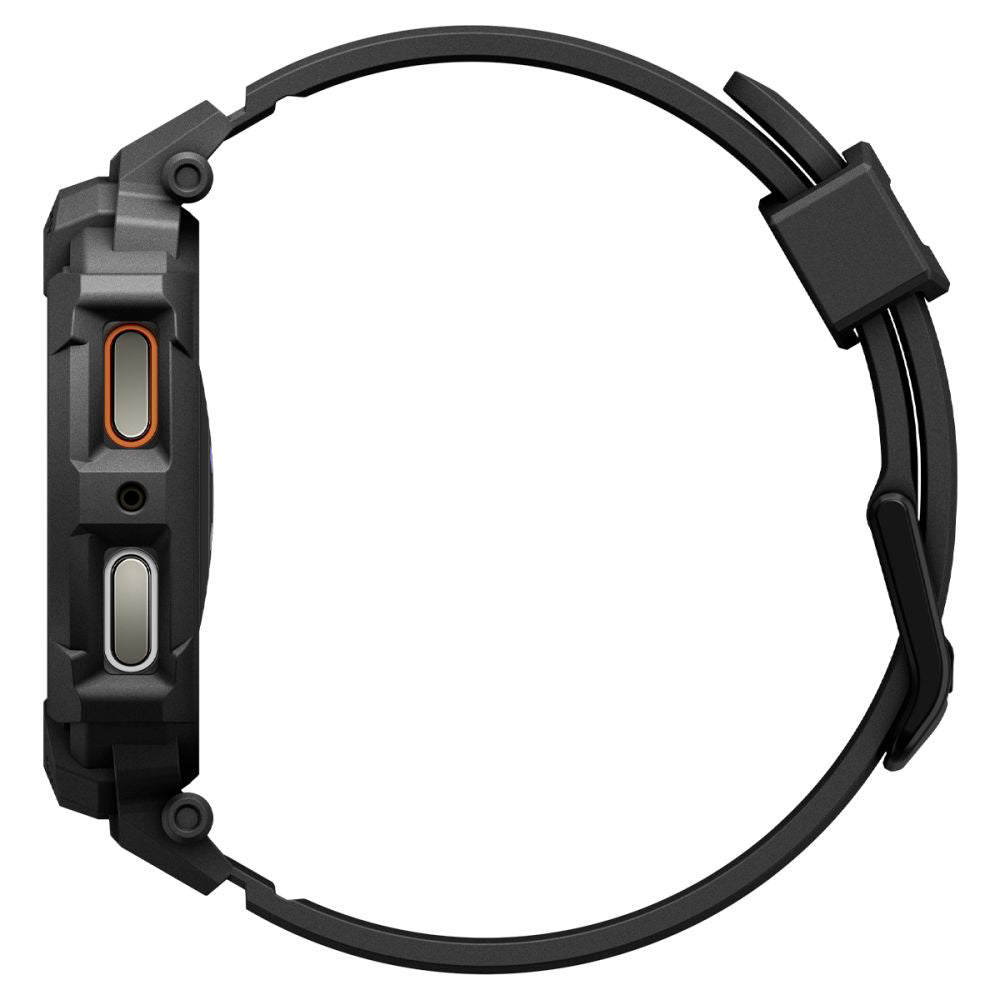 Spigen Rugged Armor Pro Case for Samsung Galaxy Watch9 / Watch8 44mm, Black ACS10007