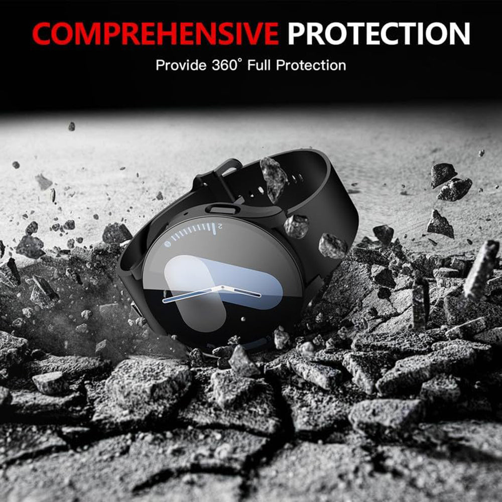Techsuit Defense360 Pro Case for Samsung Galaxy Watch7 40mm, Black
