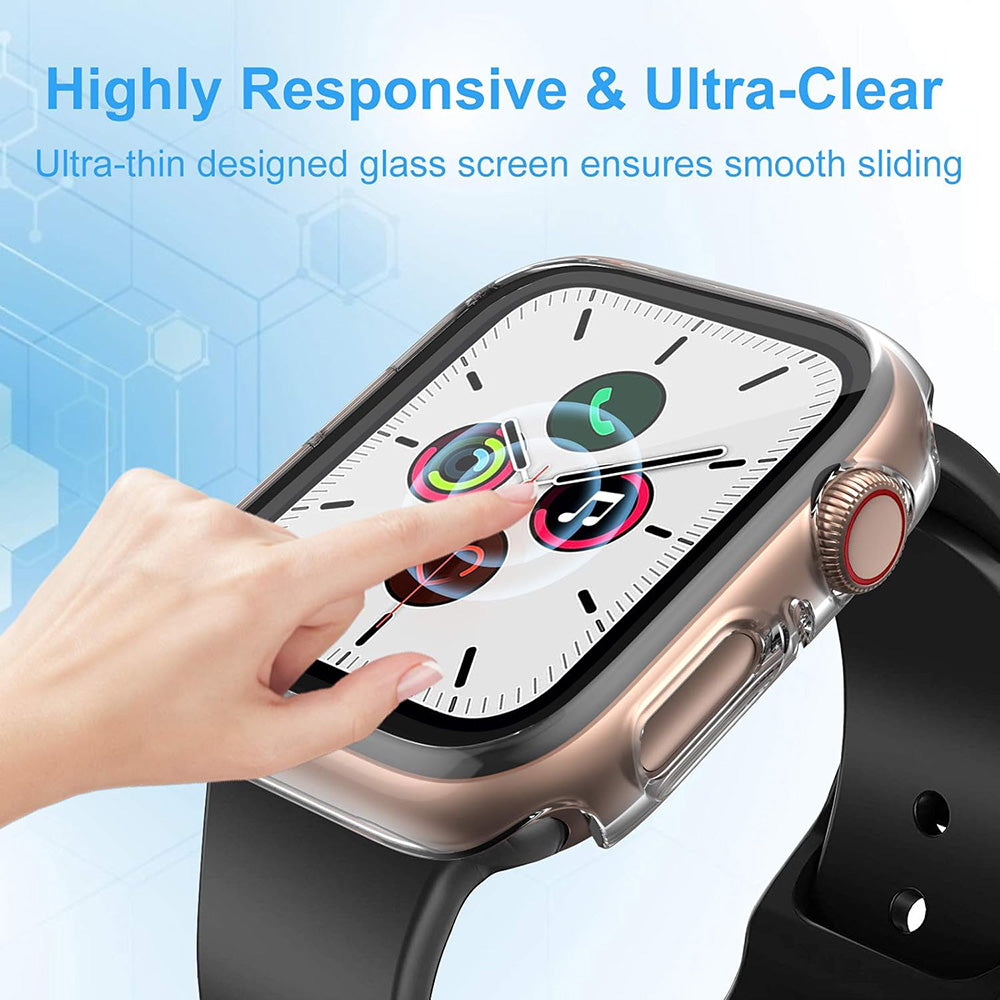 Techsuit Defense360 Pro Case for Xiaomi Redmi Watch 4, Black
