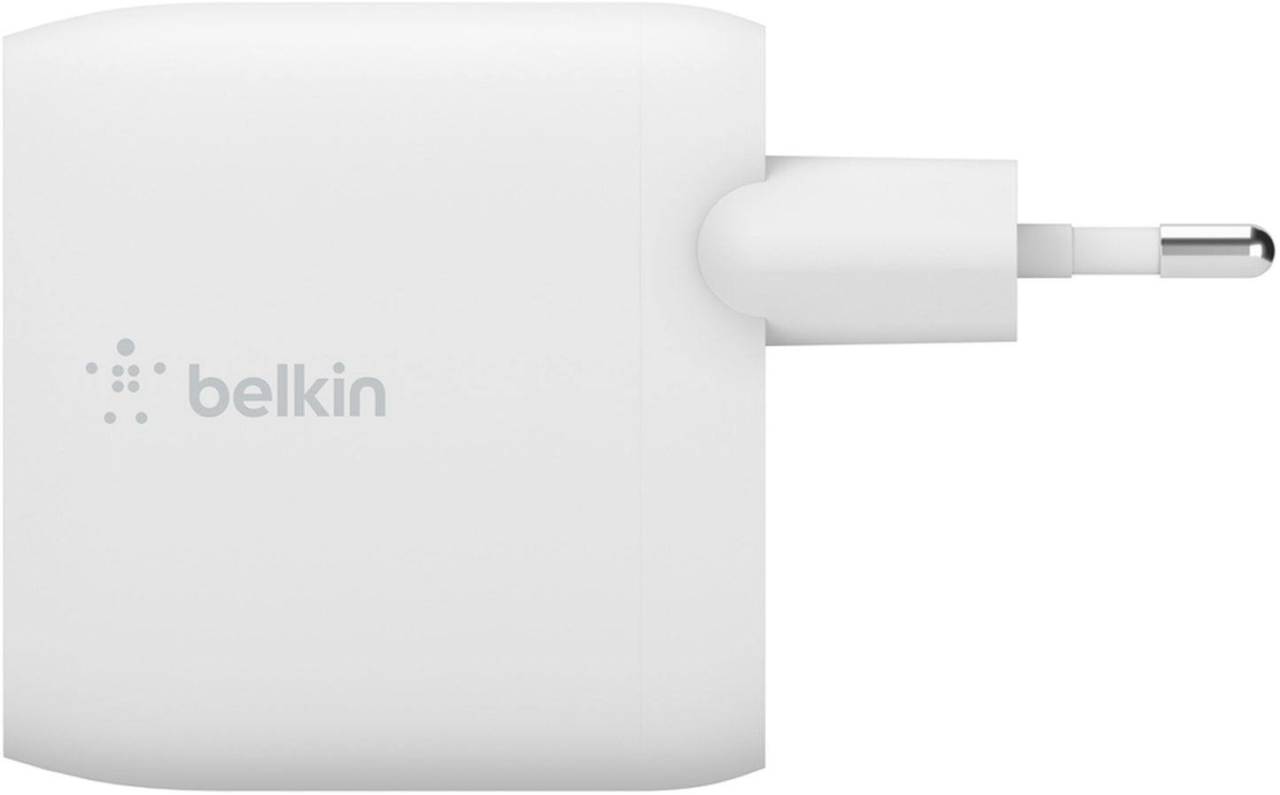 Belkin BoostCharge Dual USB-C Cable Wall Charger, 24W, 2.4A, 2 x USB-A, White WCE001vf1MWH