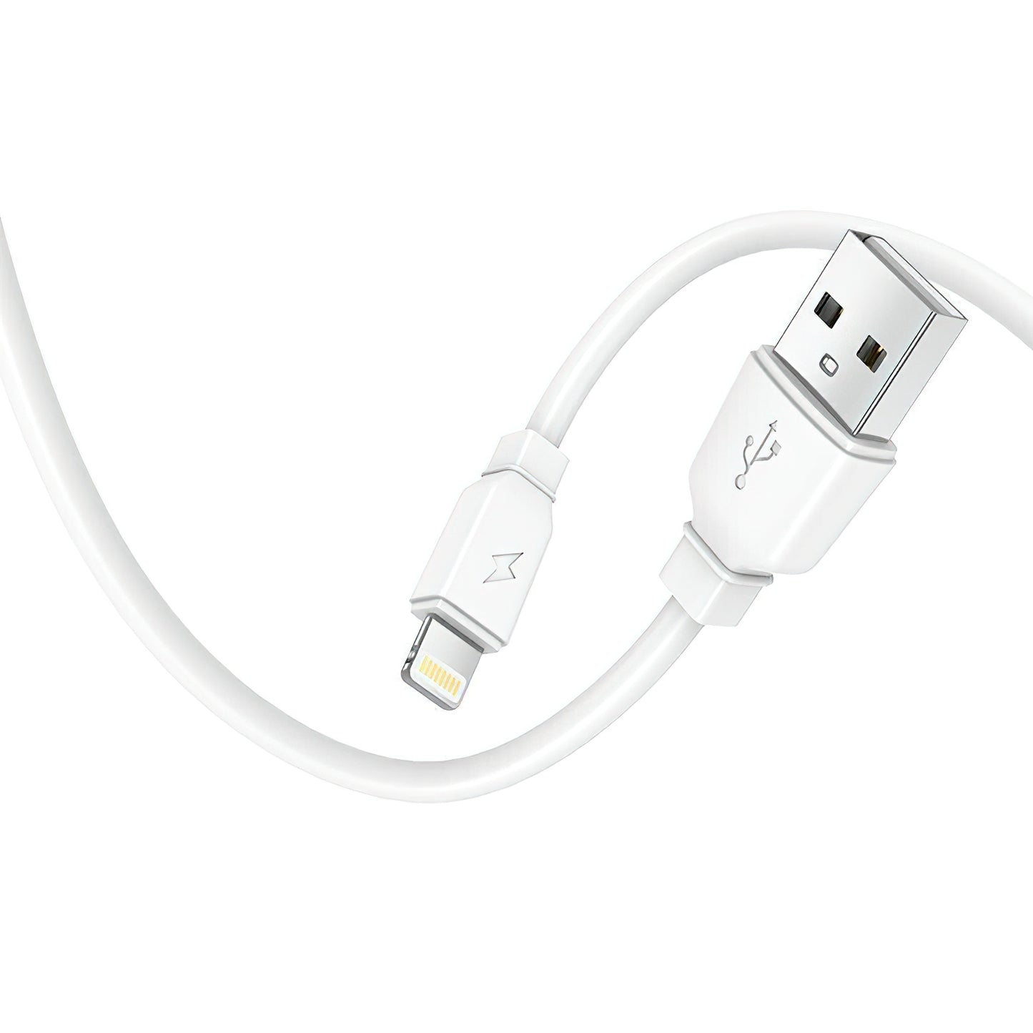 Prestico F9S Network Charger with Lightning Cable, 12W, 2.4A, 1 x USB-A, White