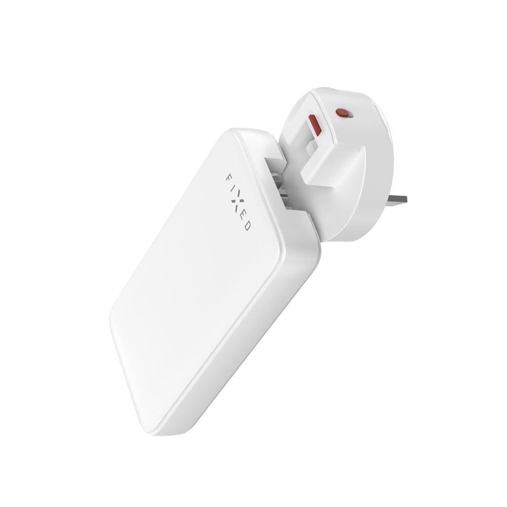 Fixed Travel Network Charger, 45W, 3A, 2 x USB-C, White