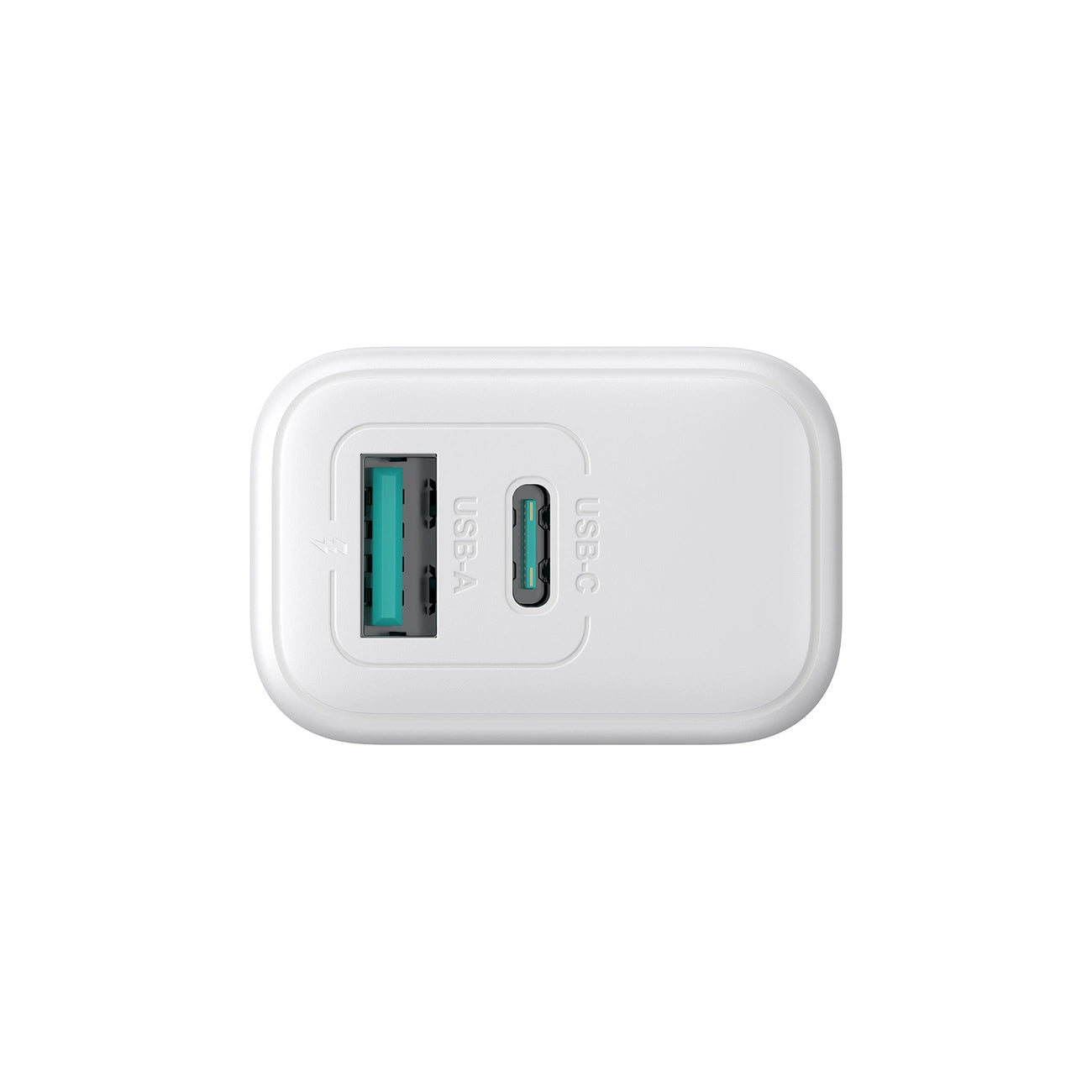 Joyroom JR-TCF21 Network Charger, 20W, 3A, 1 x USB-A - 1 x USB-C, White