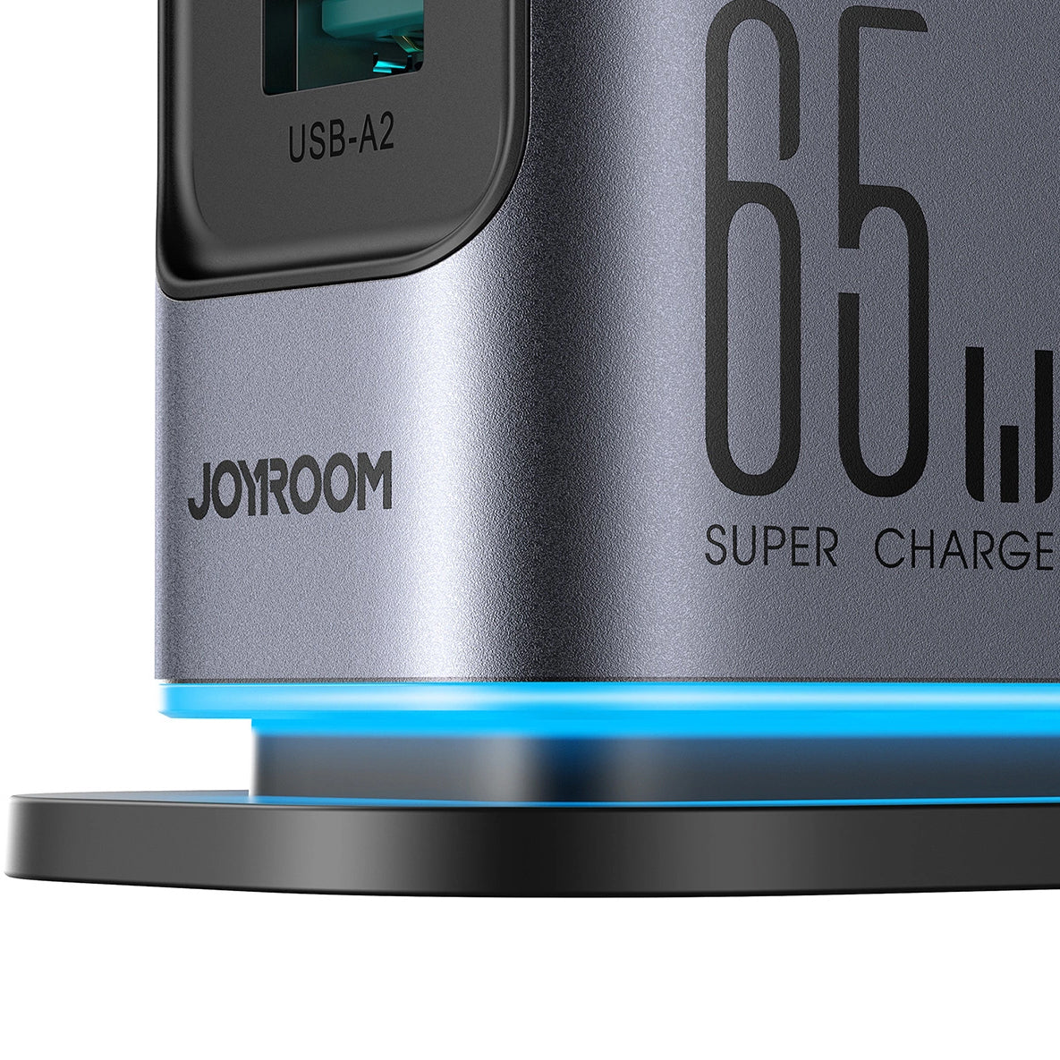 Joyroom JR-TCM02 Charging Station, 65W, 3.25A, 2 x USB-A - 4 x USB-C, Gray