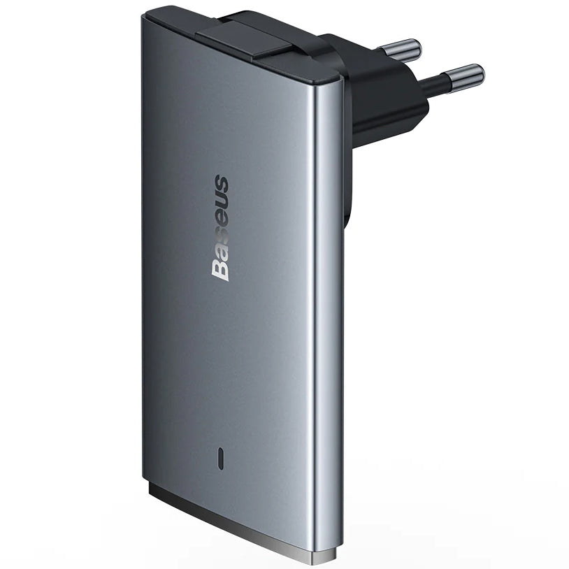 Baseus GaN5 Pro Ultra Slim, 65W, 3.25A, 1 x USB-C, 1 x USB-C, Grey CCGP150113
