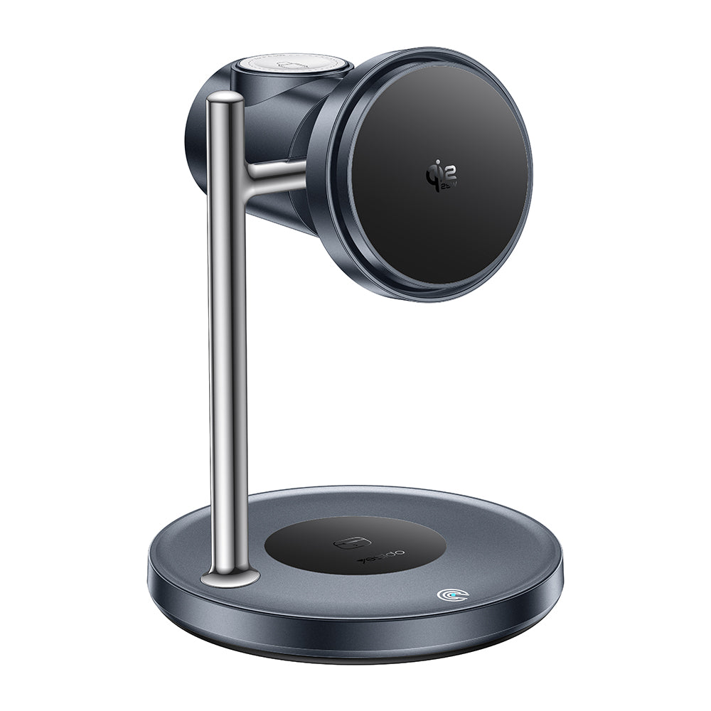 Yesido DS40 3in1 Wireless Network Charger, 25W, 1.67A, Black
