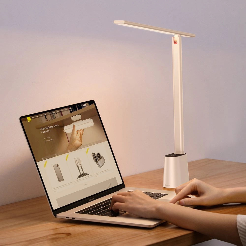 Baseus Smart Eye White LED Desk Lamp, DGZG-02