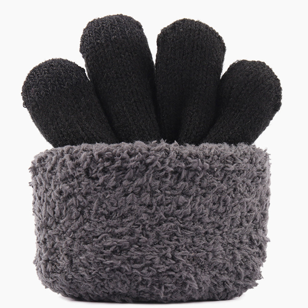 Iwarm ST0005 Tactile Winter Gloves, Size 21cm, Black