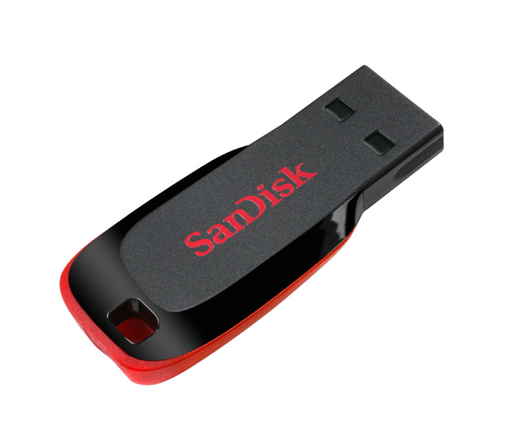 SanDisk Cruzer Blade USB-A External Memory, 16Gb SDCZ50-016G-B35
