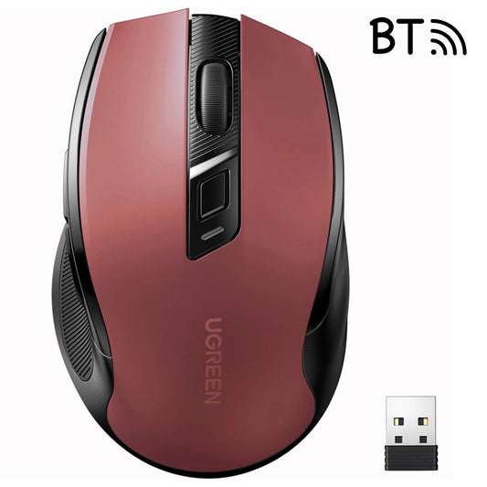 UGREEN MU006 Wireless Mouse, 4000DPI, Red