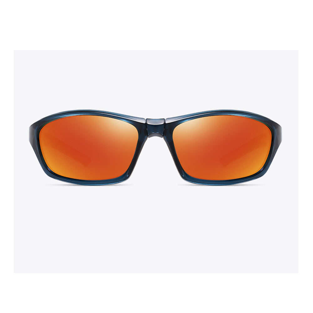 Unisex Cycling Glasses Techsuit 24101, Polarized, Gray Blue