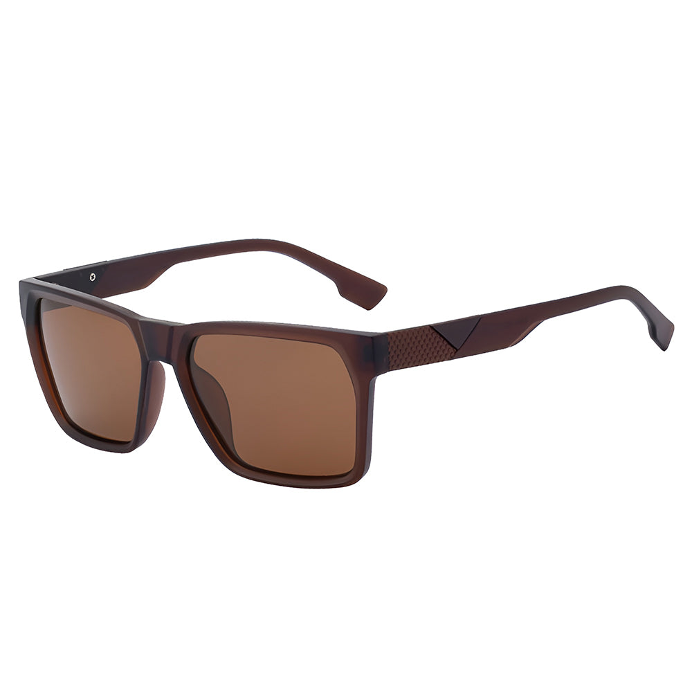 Men's Techsuit 8500 Sunglasses, Polarized, UV Protection, Brown