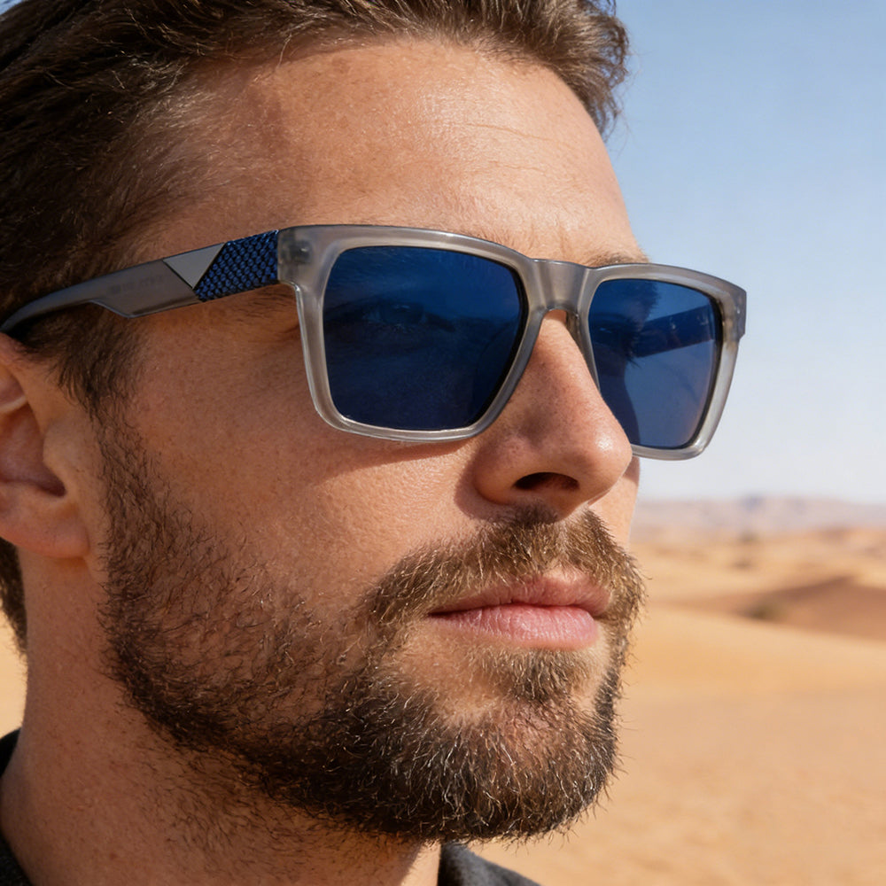 Men's Techsuit 8500 Sunglasses, Polarized, UV Protection, Brown