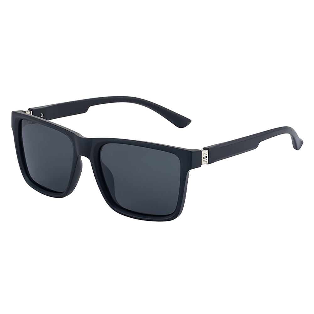 Men's Techsuit 8506 Sunglasses, Polarized, UV Protection, Matte Black
