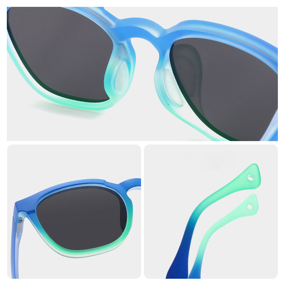 Techsuit 691 Kids' Sunglasses, Polarized, UV Protection, Black
