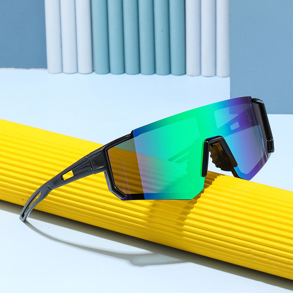 Techsuit R601 Kids Sunglasses, Polarized, UV Protection, Black Orange Yellow