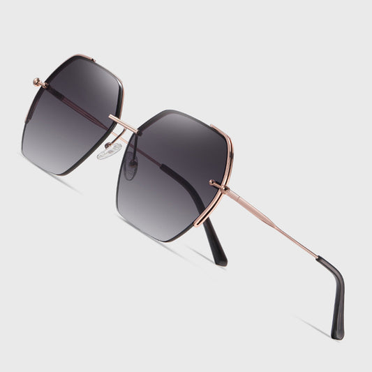 Techsuit Women's Sunglasses 8561, Pink Gold Purple Red