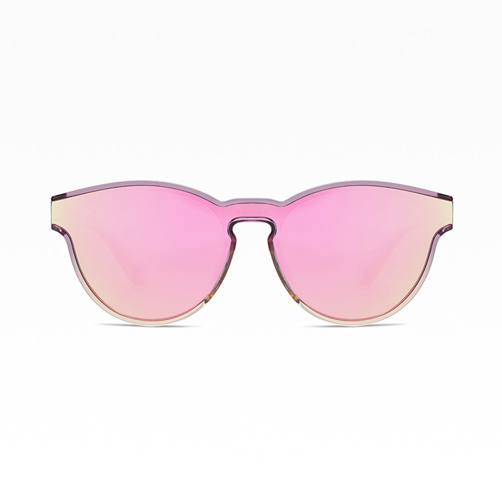 Unisex Techsuit TR7545 Sunglasses, Polarized, UV Protection, Purple Yellow Pink