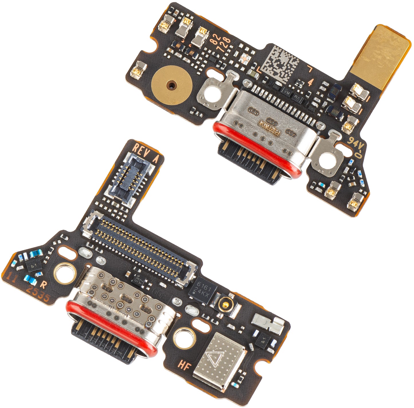 Charging Connector Board - Microphone Motorola Edge 70, Service Pack 5B28C31538