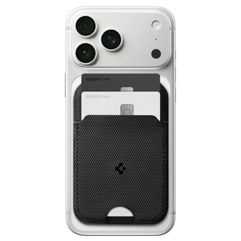 MagSafe Wallet, Spigen, Slim Fold Tripod S314-2, Black AFA10406