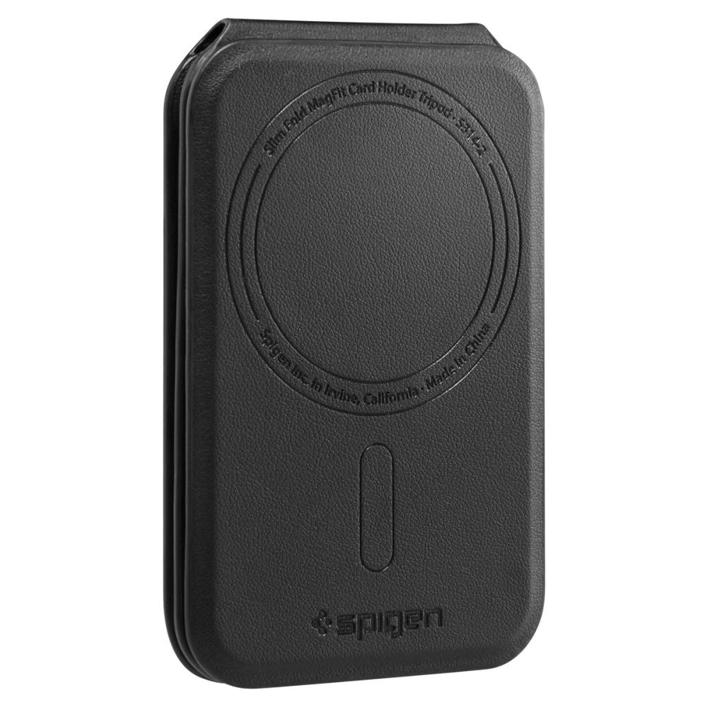 MagSafe Wallet, Spigen, Slim Fold Tripod S314-2, Black AFA10406