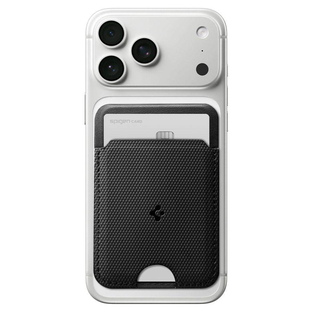 MagSafe Wallet, Spigen, Slim Fold Tripod S314-3, Black AFA10751