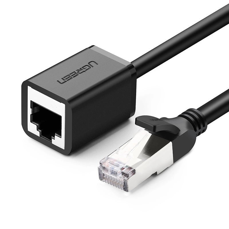 UGREEN NW112 Network Cable Extender, RJ45 - RJ45, 0.5m, Black