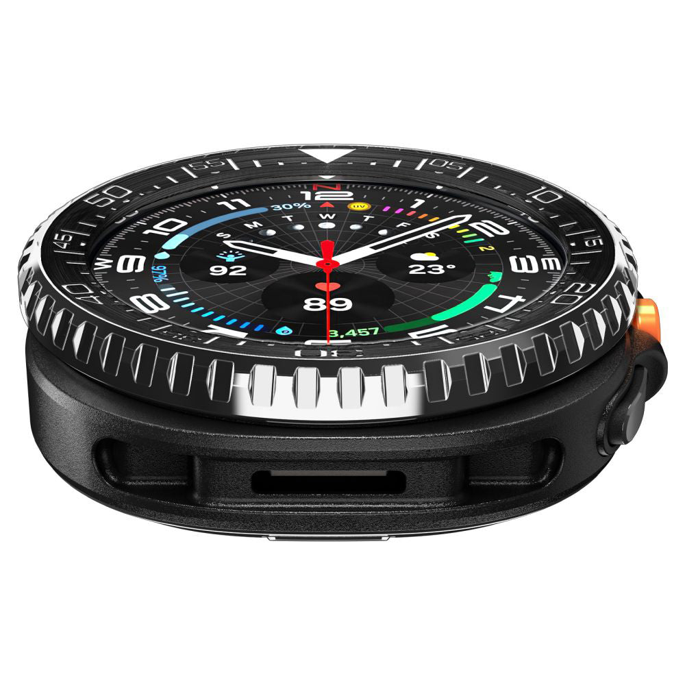 Spigen Tune Pro Diver Protection Frame for Samsung Galaxy Watch8 Classic, Black ACS10016