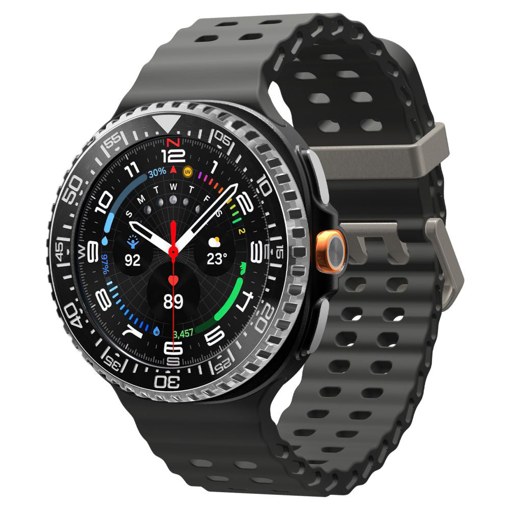 Spigen Tune Pro Diver Protection Frame for Samsung Galaxy Watch8 Classic, Black ACS10016