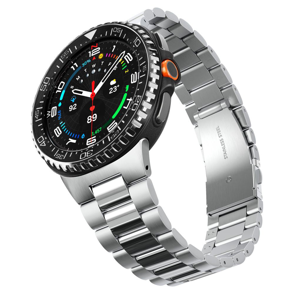Spigen Tune Pro Diver Protection Frame for Samsung Galaxy Watch8 Classic, Black ACS10016