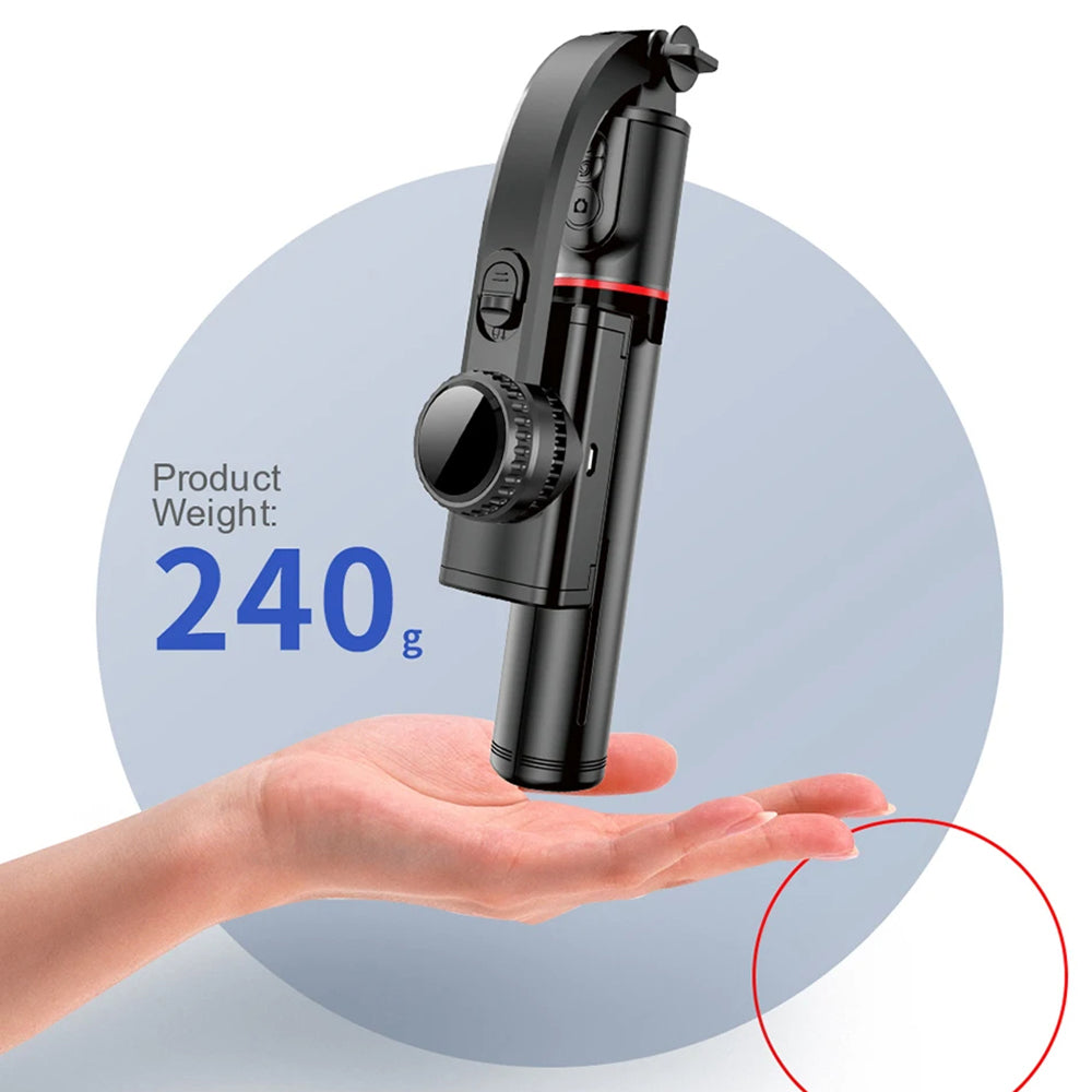 Selfie Stick Bluetooth Techsuit L19, Universal, Black