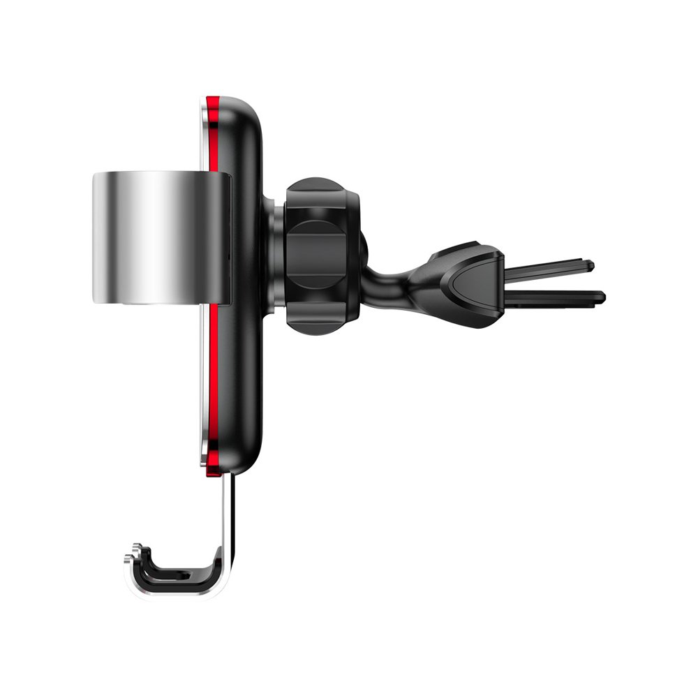 Baseus Metal Age Gravity Car Mount, Universal, Silver SUYL-J0S
