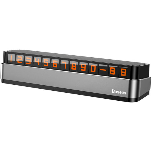 Car Phone Number Holder Baseus Moonlight Box ACNUM-B0G