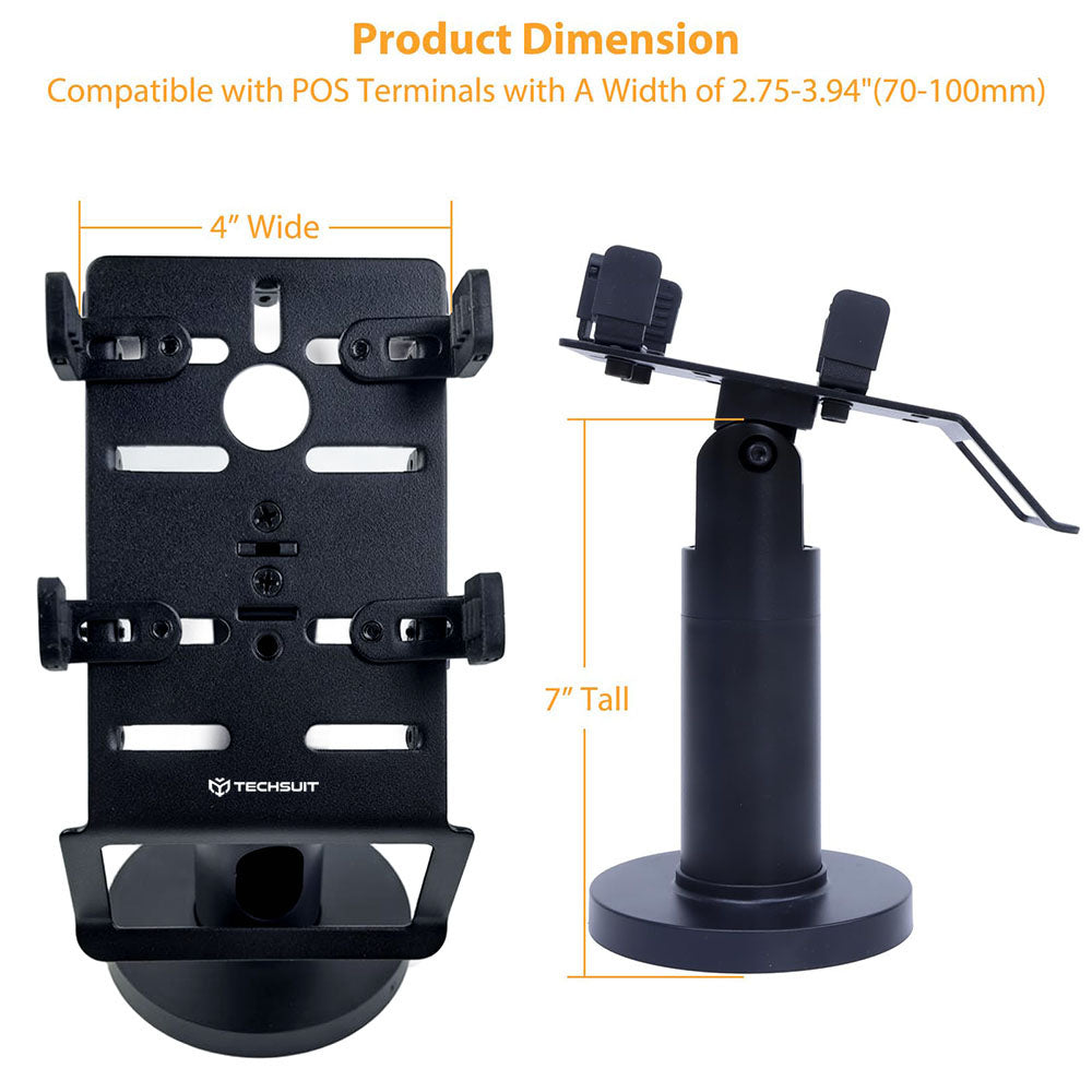 POS Support Techsuit PayNest POS1, Black