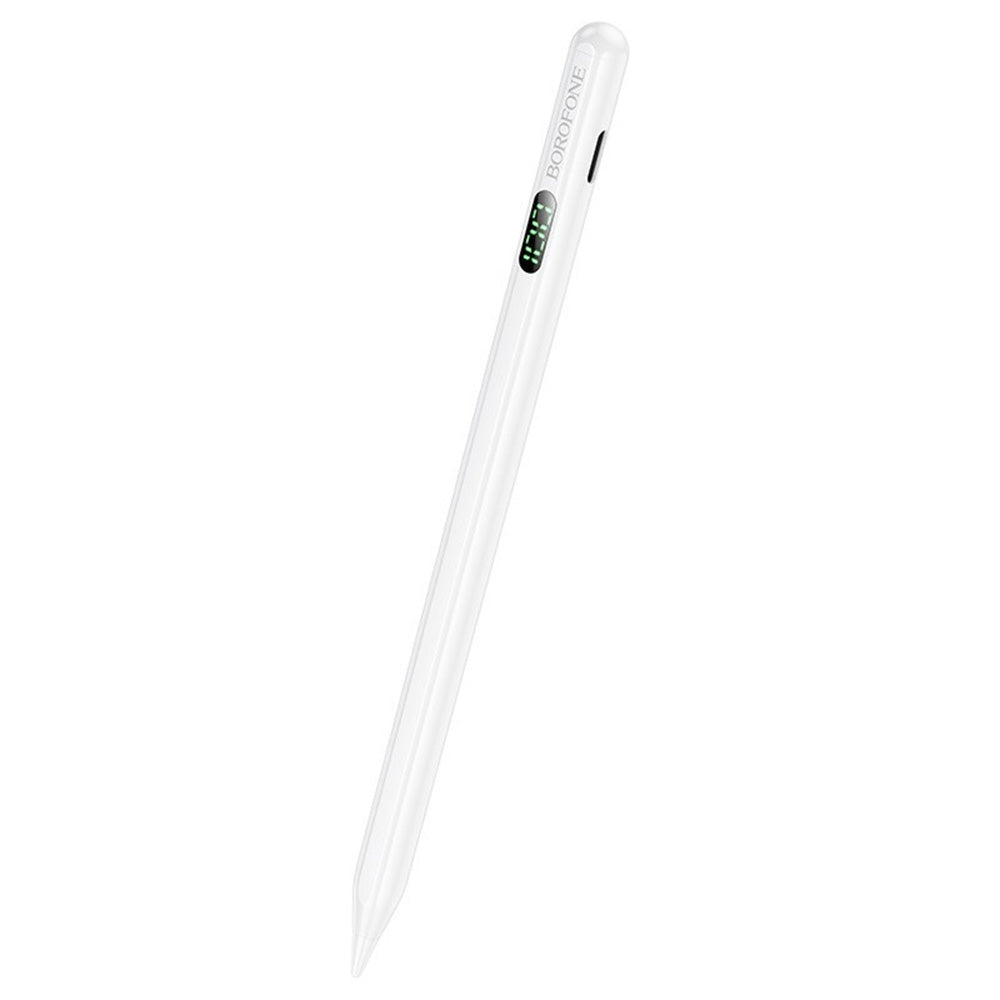 Touch Pen Borofone BG101 for Apple iPad Series, Active Version, White