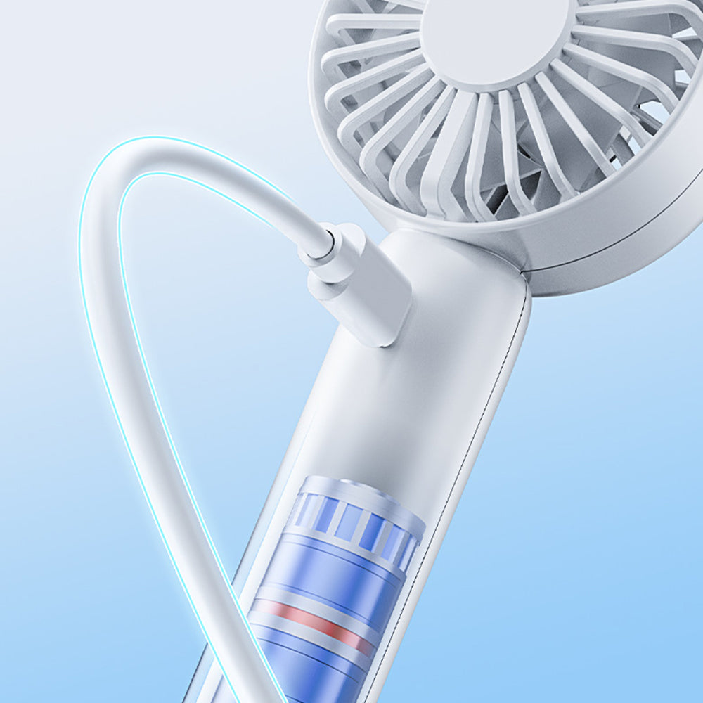 Techsuit CT-110 Portable Fan, White