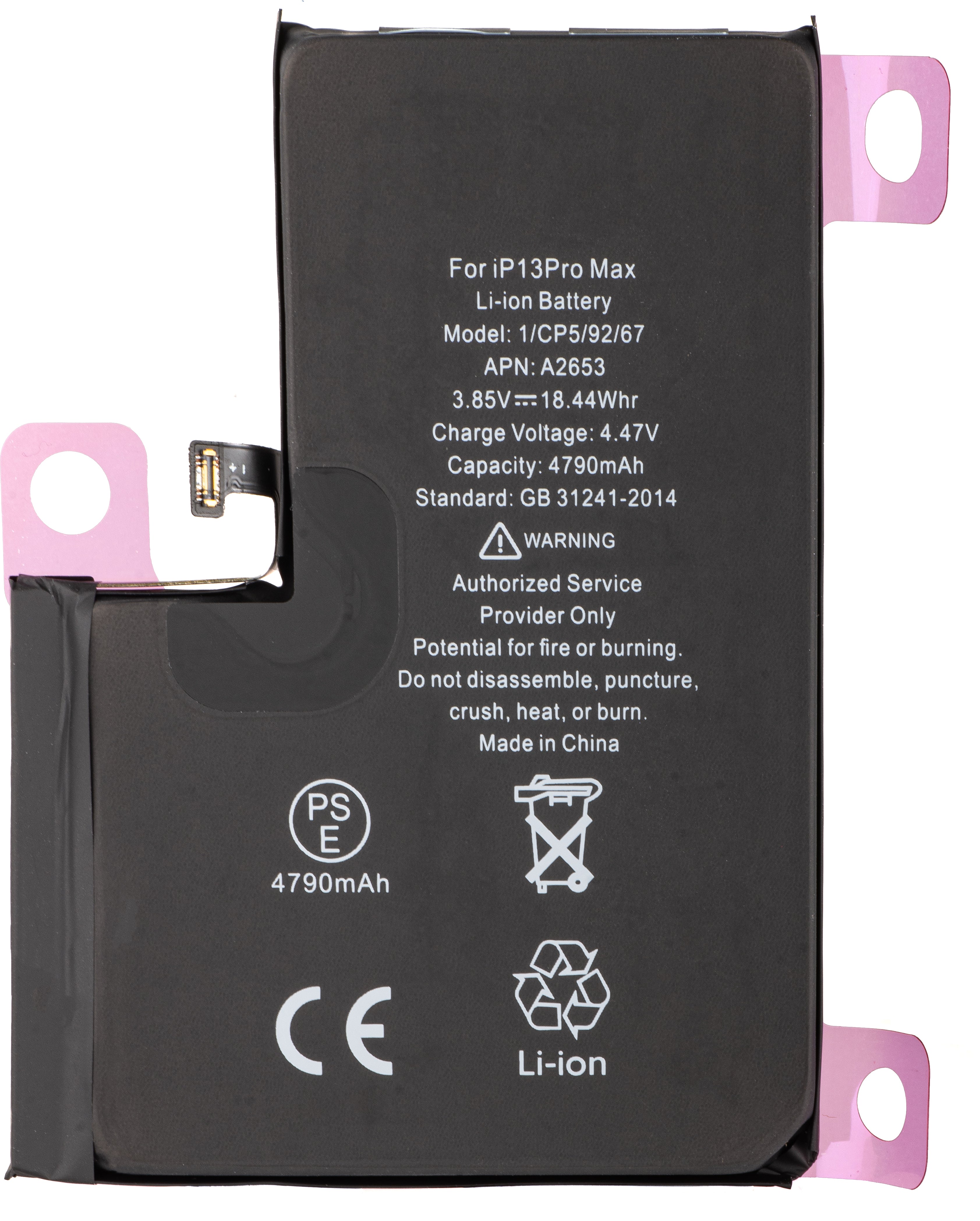 Apple iPhone 13 Pro Max Battery, High Capacity