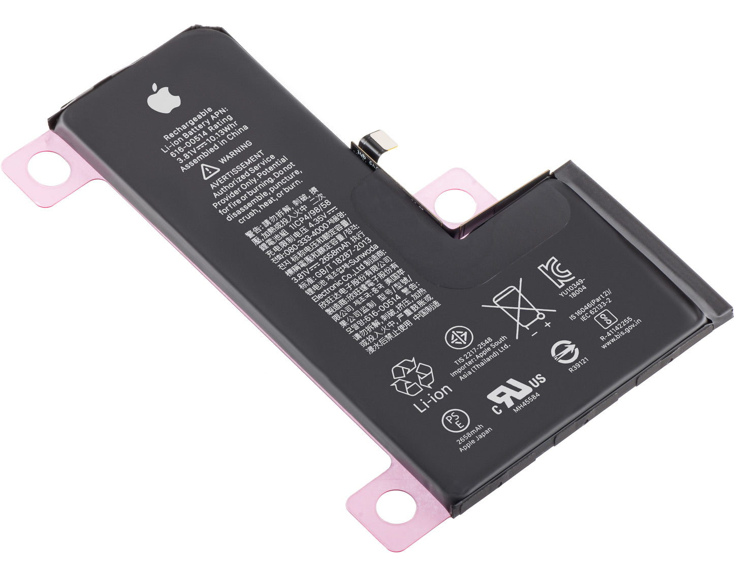 Apple iPhone XS Battery, Service Pack 661-10565